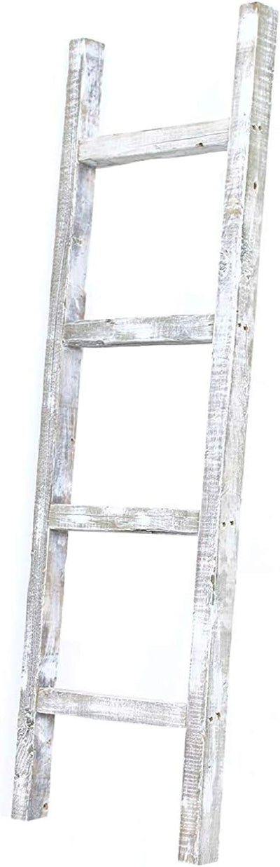 Rustic Farmhouse Blanket Ladder 1.5 Depth (2x4 Ladder) All Sizes and Color