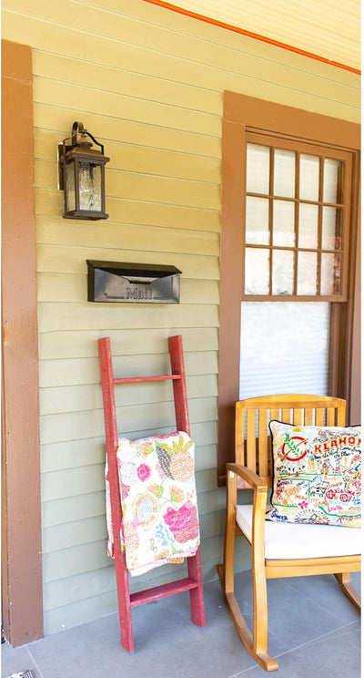 Rustic Farmhouse Bookcase Ladder (Picket)