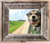 Rustic Farmhouse Artisan Picture Frame | Molding 3.25 inch| Weathered Gray