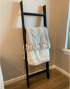 Rustic Farmhouse Bookcase Ladder (Picket)