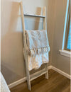 Rustic Farmhouse Bookcase Ladder (Picket)