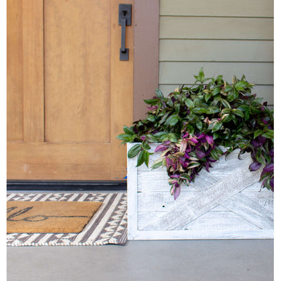 Plant and Tree Box Made of Real Wood | Farmhouse Plant and Tree Box