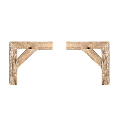 Set of 2 Rustic Farmhouse Corbels