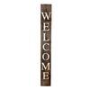 Rustic Welcome Porch Sign | 5ft | Weathered Gray | More Colors Available!