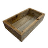 Rustic Wooden Box Best for Wood Flower Planter, Toilet Top Storage Boxes, Multiple Sizes & Colors Available!