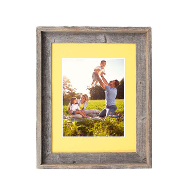 Rustic Signature Picture Frame with Buttercup Mat