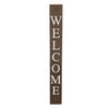 Rustic Welcome Porch Sign | 5ft | Weathered Gray | More Colors Available!