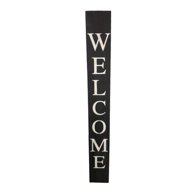 Rustic Welcome Porch Sign | 5ft | Weathered Gray | More Colors Available!