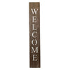 BarnwoodUSA Rustic Welcome Porch Sign | 5ft | Espresso