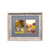 Rustic Signature Picture Frame with Multi Opening Cinder Mat