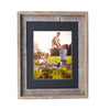 Rustic Signature Picture Frame with Black Mat