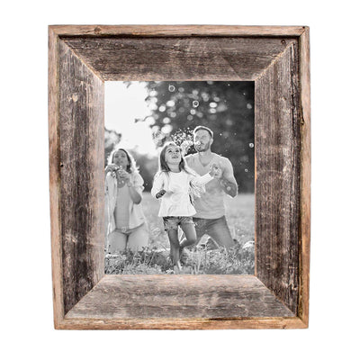 Rustic Farmhouse Artisan Picture Frame | Molding 3.25 inch| Weathered Gray