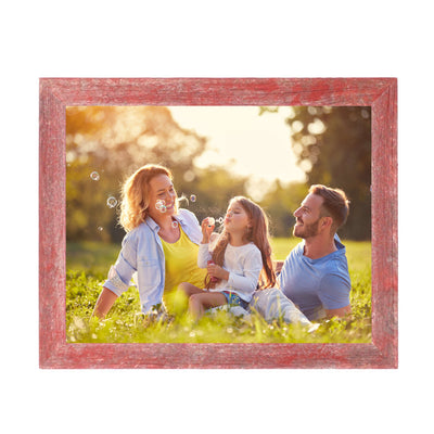 Rustic Farmhouse 1 1/2-Inch Picture Frame | Rustic Red