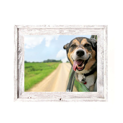 Rustic Farmhouse Signature Picture Frame | White Wash