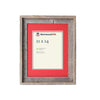 Rustic Signature Picture Frame with Deep Red Mat