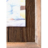 Rustic Farmhouse Plank Picture Frame | Espresso