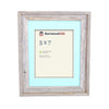 Rustic Signature Picture Frame with Aqua Mat