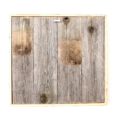 Rustic Farmhouse Plank Picture Frame | Rustic Red