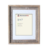 Rustic Signature Picture Frame with Gray Mat