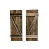 Rustic Farmhouse Window Shutters (Set of 2)