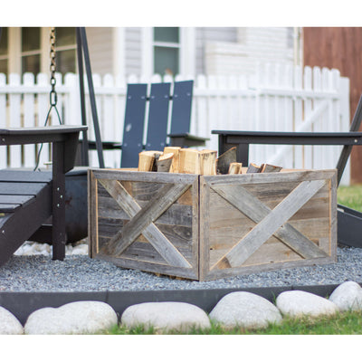 Plant and Tree Box Made of Real Wood | Farmhouse Plant and Tree Box