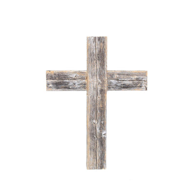 Rustic Farmhouse Old Wooden Cross