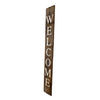 Rustic Welcome Porch Sign | 5ft | Weathered Gray | More Colors Available!