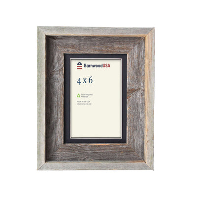 Rustic Signature Picture Frame with Black Mat