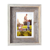 Rustic Signature Picture Frame with Gray Mat