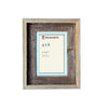 Rustic Signature Picture Frame with Fountain Blue Mat