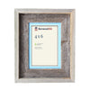 Rustic Signature Picture Frame with Aqua Mat