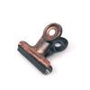 Rustic Bronze Metal Hinge Clips (Pack of 6)