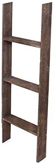 BarnwoodUSA rustic farmhouse blanket ladder