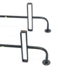 Industrial Cast Iron Double Shelf Bracket (Set of 2)