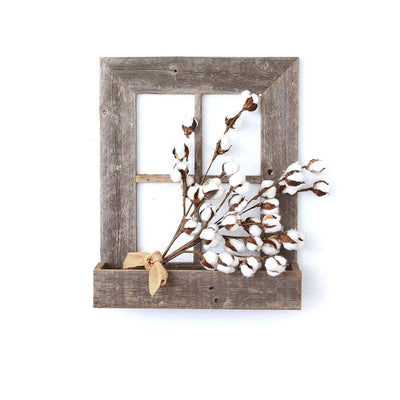 Rustic Farmhouse Window Planter Frame