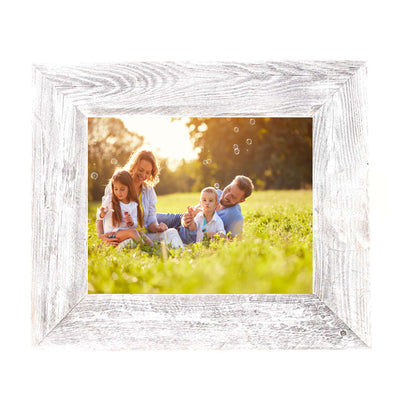 Rustic Farmhouse 3-Inch Picture Frame | White Wash