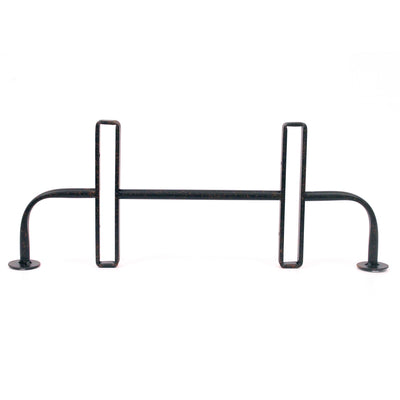 Industrial Cast Iron Double Shelf Bracket (Set of 2)