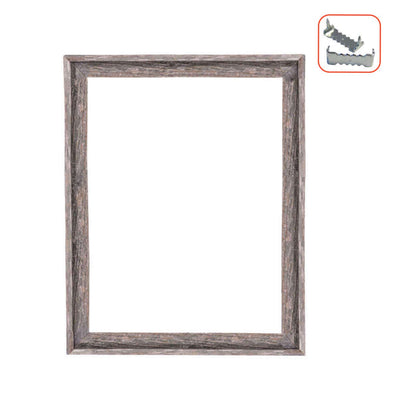 Rustic Farmhouse Open Signature Picture Frame| Weathered Gray