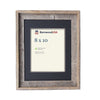 Rustic Signature Picture Frame with Black Mat