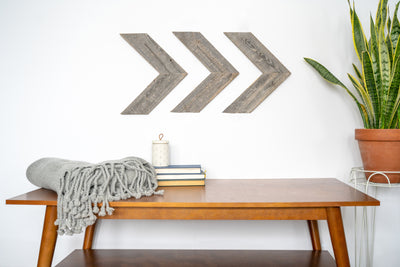 Rustic Farmhouse Chevron Arrow (Set of 3)