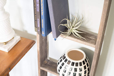 Decorative wooden ladder