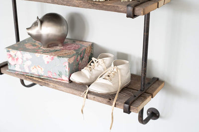 BarnwoodUSA Rustic Wooden Shelf Heavy Duty