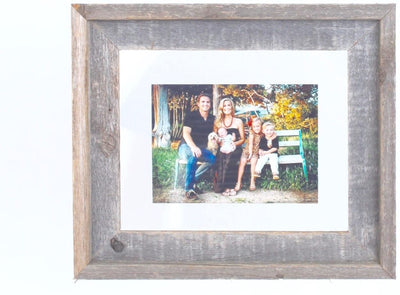 Reclaimed Wood Float Frame