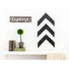 Rustic Farmhouse Chevron Arrow (Set of 3)