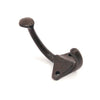 BarnwoodUSA Rustic Antique Brown Cast Iron Wall Hook | Ironic in Nature | No Hardware Attachments