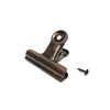 BarnwoodUSA Rustic Bronze Metal Hinge Clip (Single) | Bulldog Clips |  3-inch