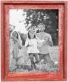 Wooden rustic picture frame decorative idea