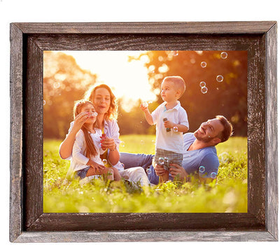 Wooden family picture holding frame