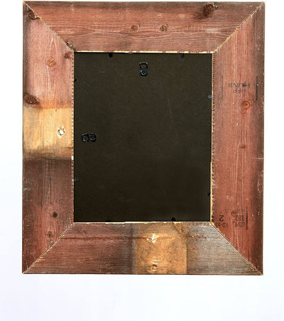 barnwood 3 inch picture frame backside look