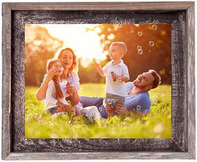 Wooden family picture holding frame